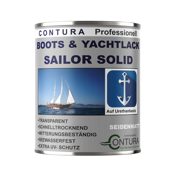 Contura Boots- & Yachtlack Hochglanz Bootslack Holzlack Hartlack Klarlack - Farbmanufaktur Contura Berkemeier - Farbmanufaktur Contura Berkemeier