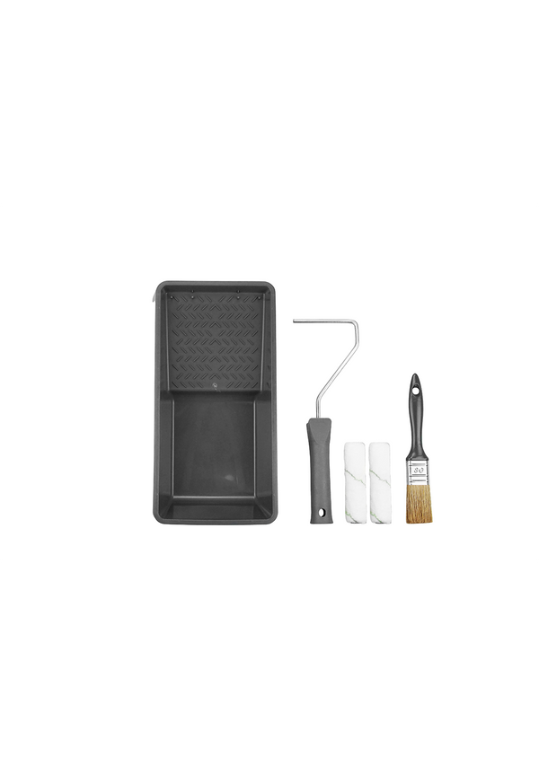 WOW TOOLS Plus Lasur-Set 5-tlg. 10cm Rolle - Farbmanufaktur Contura Berkemeier - Mako