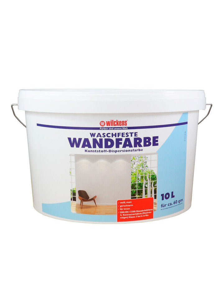 WILCKENS Waschfeste Wandfarbe Weiss Matt - Farbmanufaktur Contura Berkemeier - Wilckens