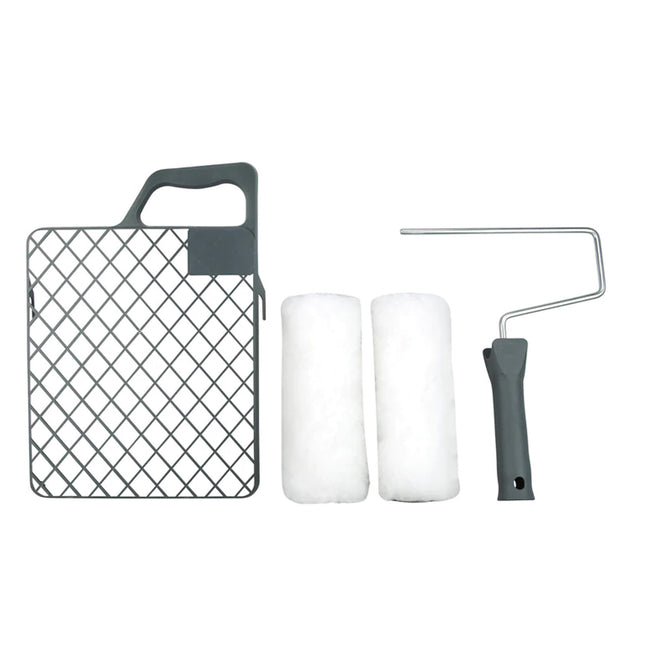 WOW TOOLS Plus Maler-Set 4-tlg. 17cm Rolle - Farbmanufaktur Contura Berkemeier - Mako