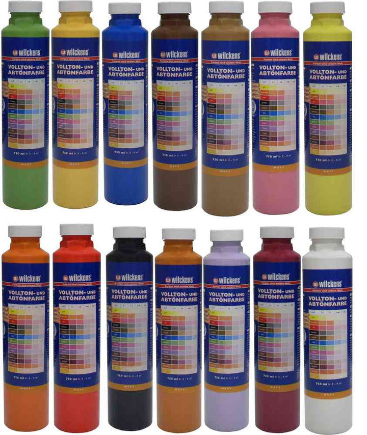 Wilckens Vollton- und Abtönfarbe 750ml. Matt - Farbmanufaktur Contura Berkemeier - Wilckens
