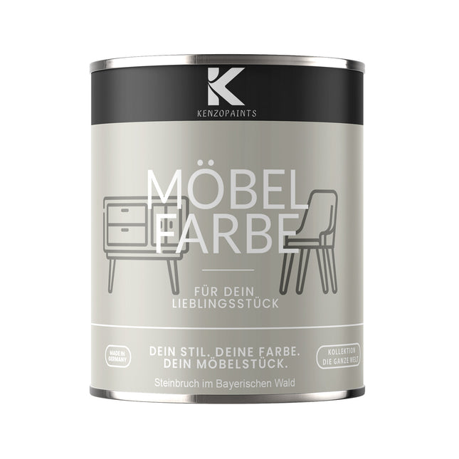 Kenzopaints Möbelfarbe Möbellack Buntlack - 750ml