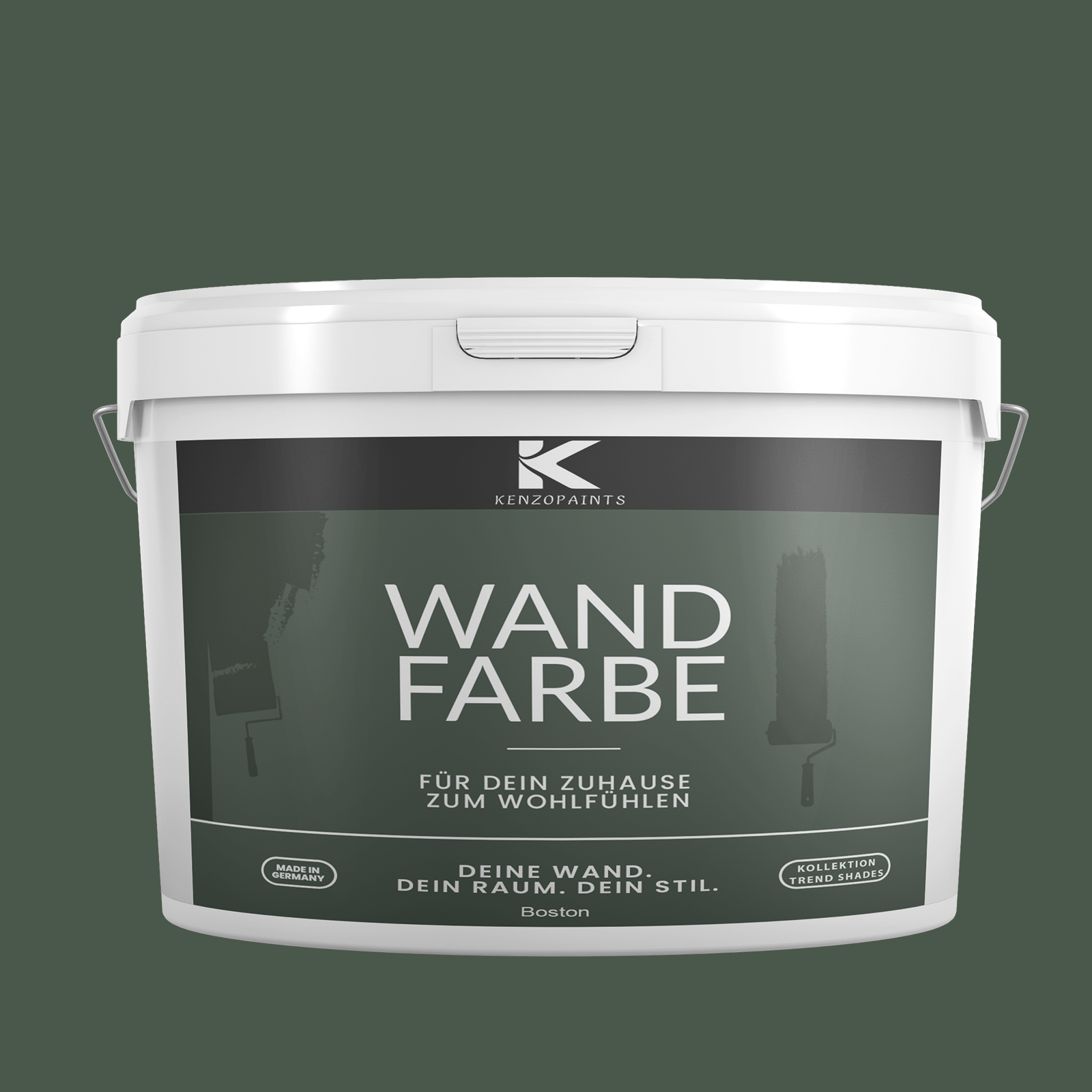 Kenzopaints Wandfarbe Innenwandfarbe Designfarbe - 10Liter - Farbmanufaktur Contura Berkemeier - Farbmanufaktur Contura Berkemeier