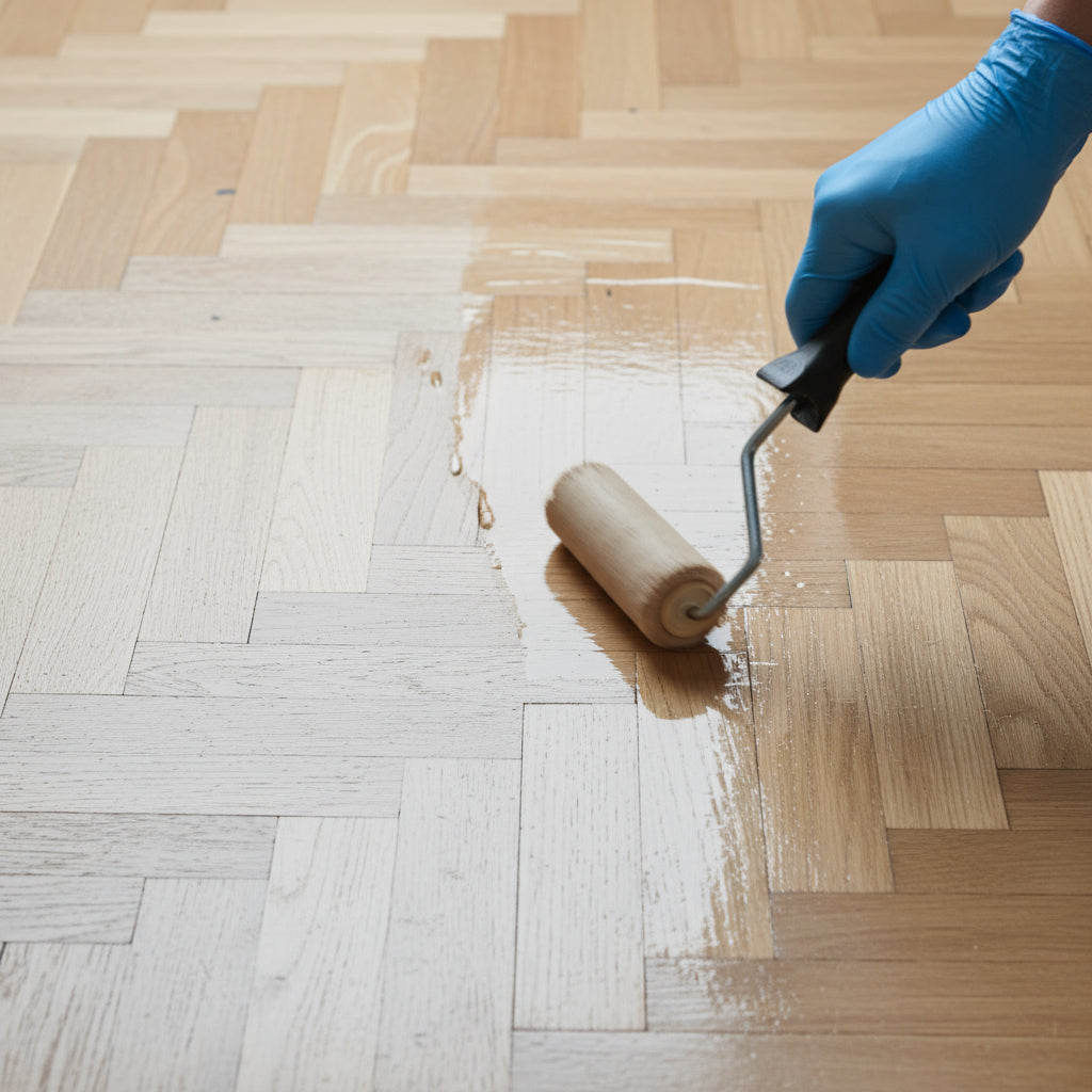 RABE Parkettlack 2K Treppenlack HD11- Holzlack Haustier- Kratzfest Parkettsiegel - Farbmanufaktur Contura Berkemeier - Farben Rabe