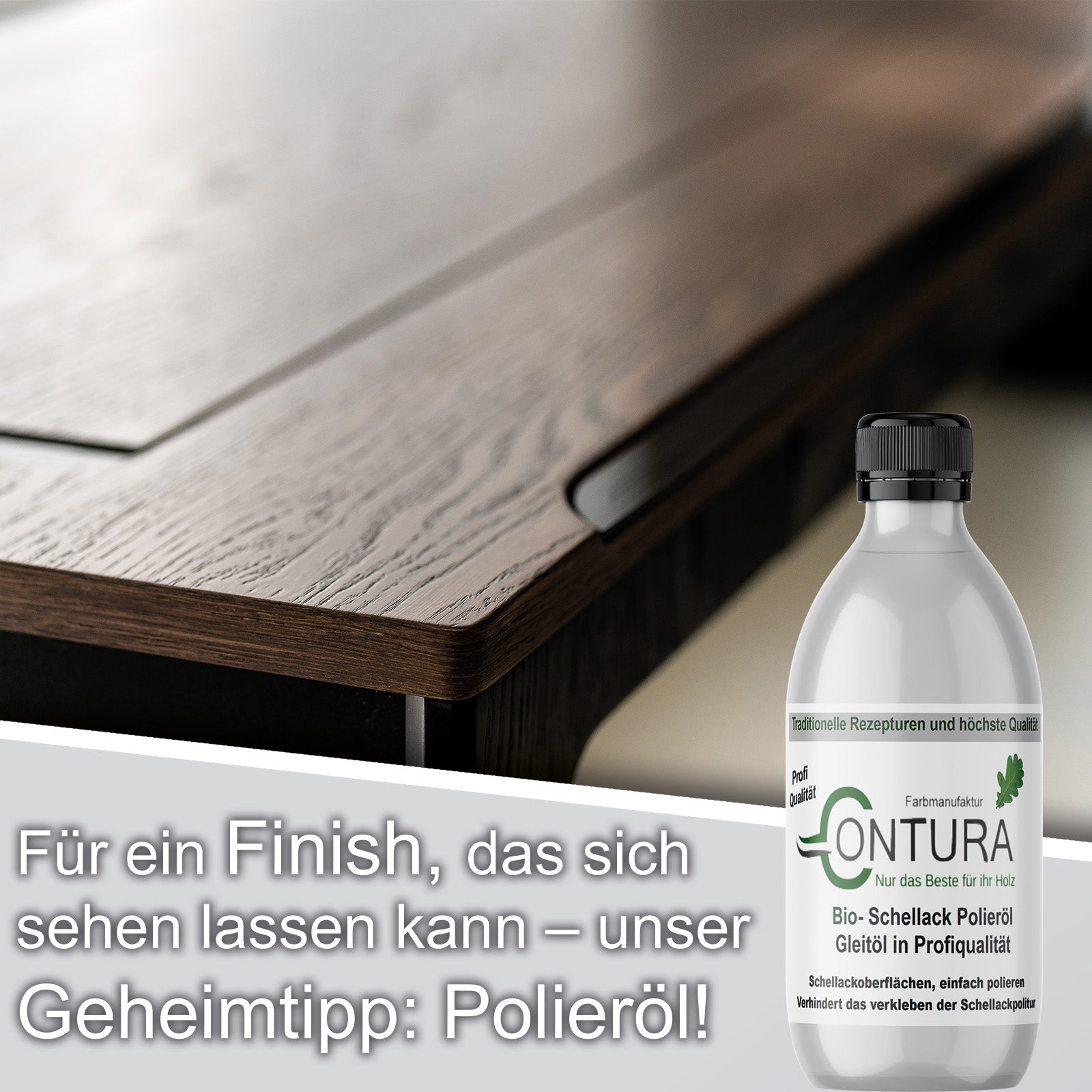 Profi Polieröl Öl Schellackpolitur Schellack Reiniger Gleitöl Pflegeöl - Farbmanufaktur Contura Berkemeier - Farbmanufaktur Contura Berkemeier