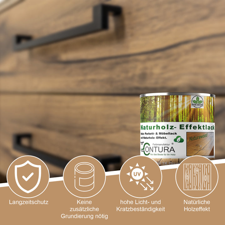 Parkettlack Möbellack Holzlack Naturholzeffekt Lack Matt Naturholz Effektlack - Farbmanufaktur Contura Berkemeier - Farbmanufaktur Contura Berkemeier