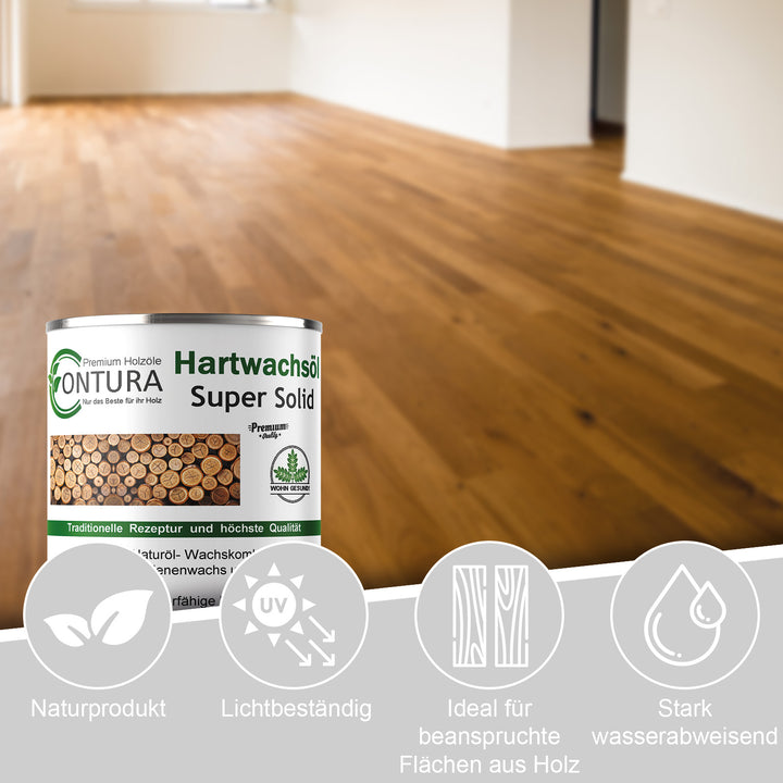 Contura Profi Hartwachsöl Super Solid Holzöl Holzschutz Wachs Öl - Farbmanufaktur Contura Berkemeier - Farbmanufaktur Contura Berkemeier