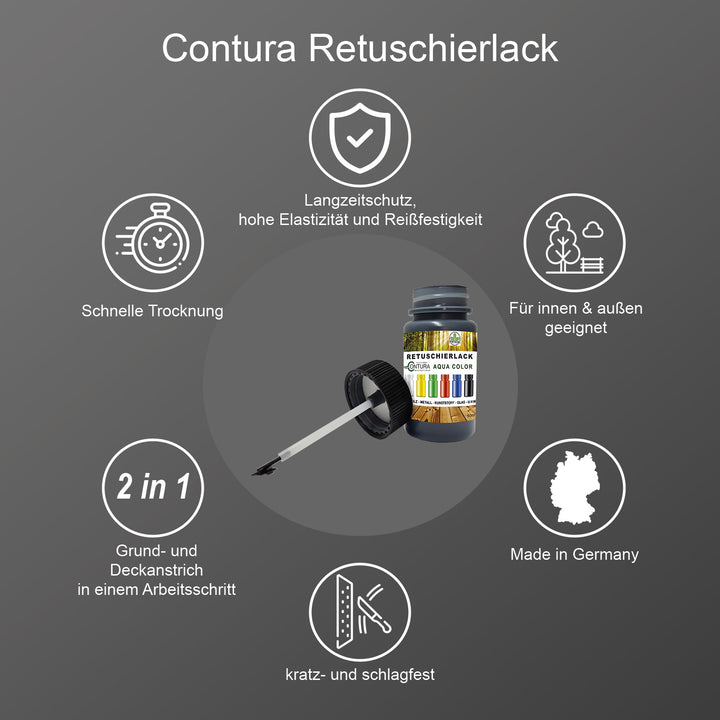 Contura 50ml. Retuschierlack ++Wunschfarbton++ Reparaturlack Holzlack Möbellack Innen und Außen Metallack - Farbmanufaktur Contura Berkemeier - Farbmanufaktur Contura Berkemeier