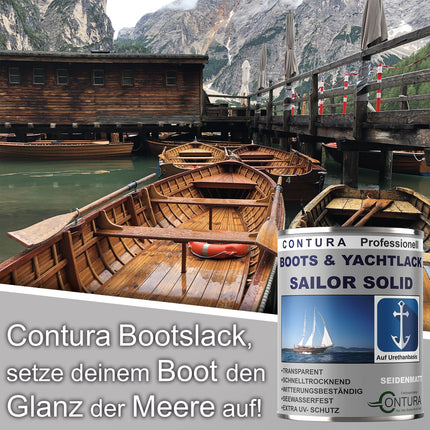 Contura Boots- & Yachtlack Hochglanz Bootslack Holzlack Hartlack Klarlack - Farbmanufaktur Contura Berkemeier - Farbmanufaktur Contura Berkemeier