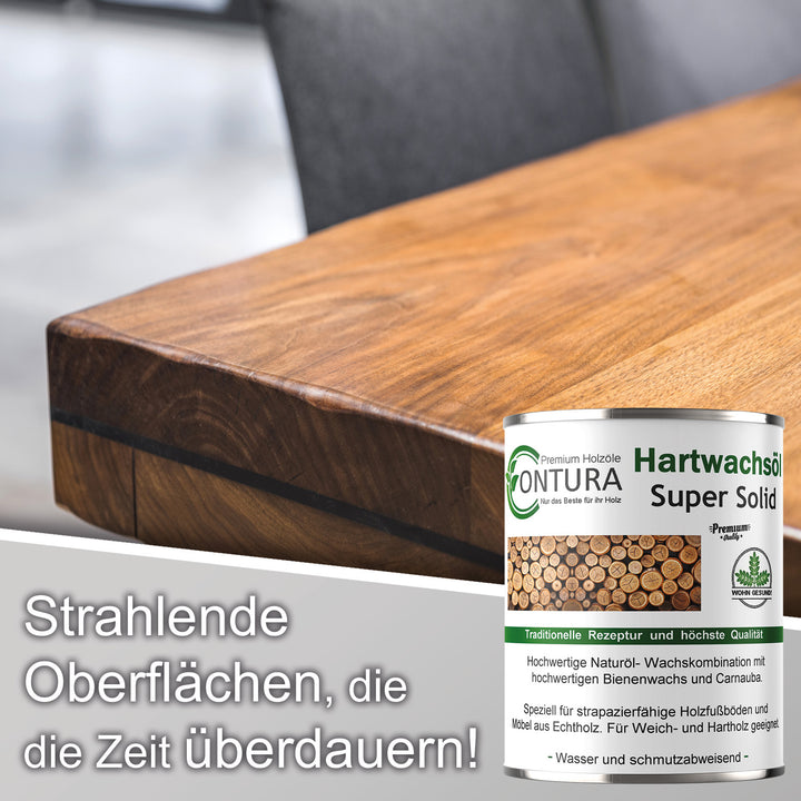 Contura Profi Hartwachsöl Super Solid Holzöl Holzschutz Wachs Öl - Farbmanufaktur Contura Berkemeier - Farbmanufaktur Contura Berkemeier