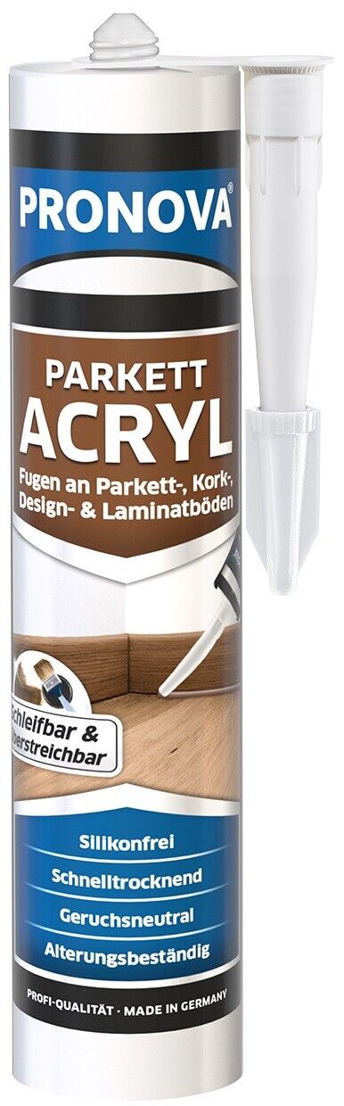 Pronova 300ml. Parkettfugendicht Laminat Holz Fugendichtmasse Holzkitt Möbel Acryl Fugenfüller - Farbmanufaktur Contura Berkemeier - Pronova