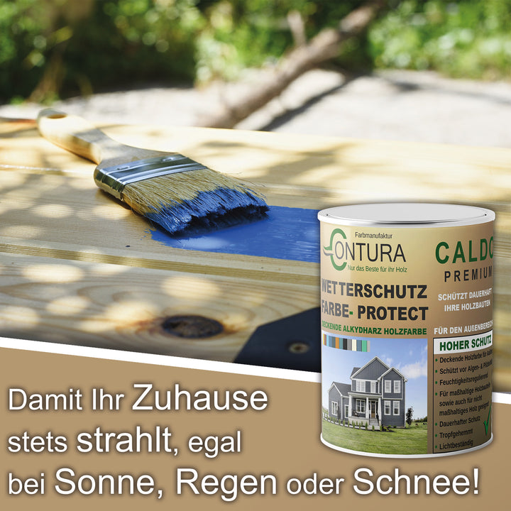Contura Wetterschutzfarbe Holz Dauerschutzfarbe Deckend Buntlack Holzfarbe Holzlasur Seidenmatt … - Farbmanufaktur Contura Berkemeier - Farbmanufaktur Contura Berkemeier