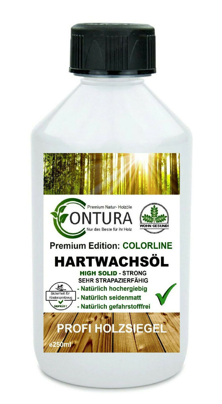 250ml. Contura FARBIGES Hartwachsöl Colorline Premium Hartwachs - Farbmanufaktur Contura Berkemeier72606