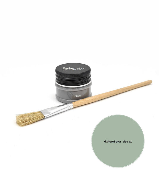 Ann Sterling Kreidefarbe Shabby Chic 30ml. Probe mit Pinsel - Farbmanufaktur Contura Berkemeier72746