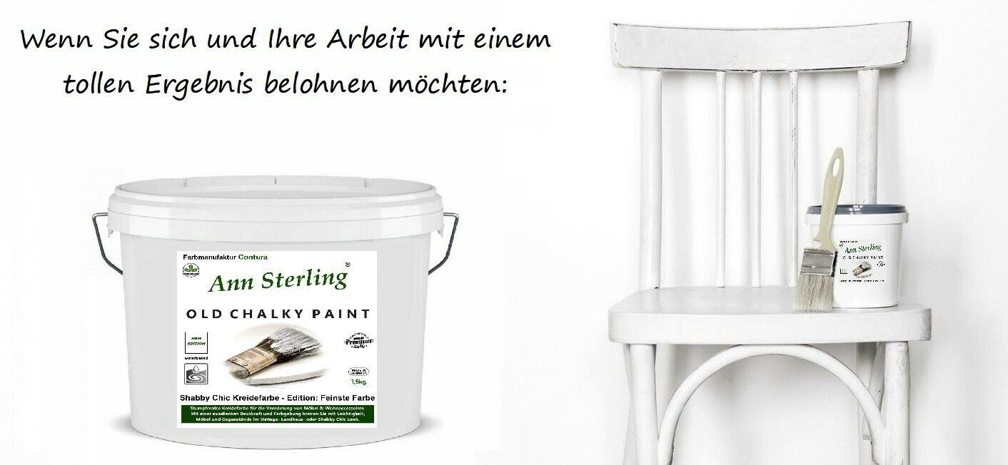 Ann Sterling Kreidefarbe Shabby Chic 750ml. - Farbmanufaktur Contura Berkemeier726890