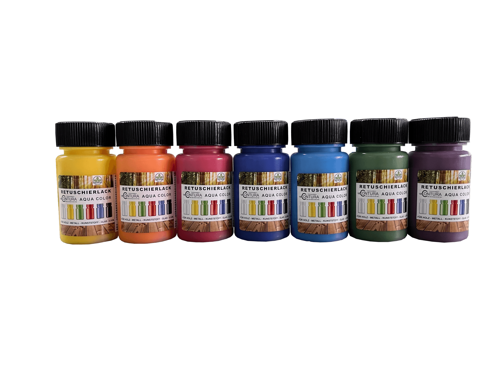 Contura 50ml. Retuschierlack ++Wunschfarbton++ Reparaturlack Holzlack Möbellack Innen und Außen Metallack - Farbmanufaktur Contura Berkemeier