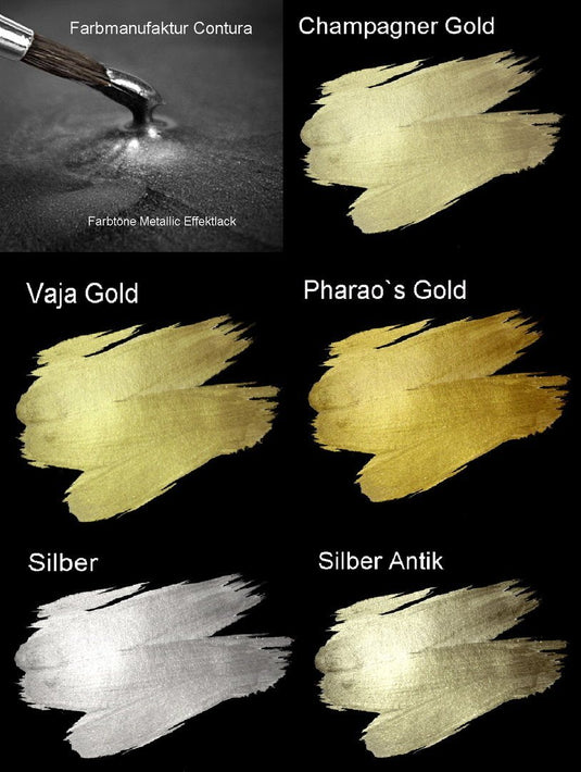 Contura Effektfarbe in der Farbe: Pharao's Gold - Farbmanufaktur Contura Berkemeier72010