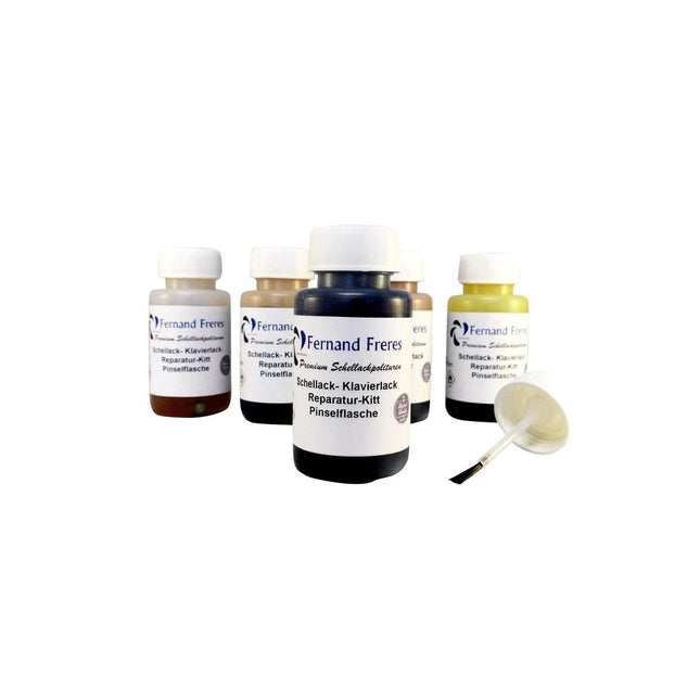 Contura Fernand Freres Schellack Pinselfläschen Hochglanz Klavierlack 50ml. - Farbmanufaktur Contura Berkemeier72163