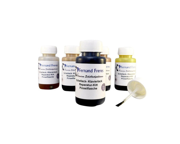 Contura Fernand Freres Schellack Pinselfläschen Hochglanz Klavierlack 50ml. - Farbmanufaktur Contura Berkemeier72163