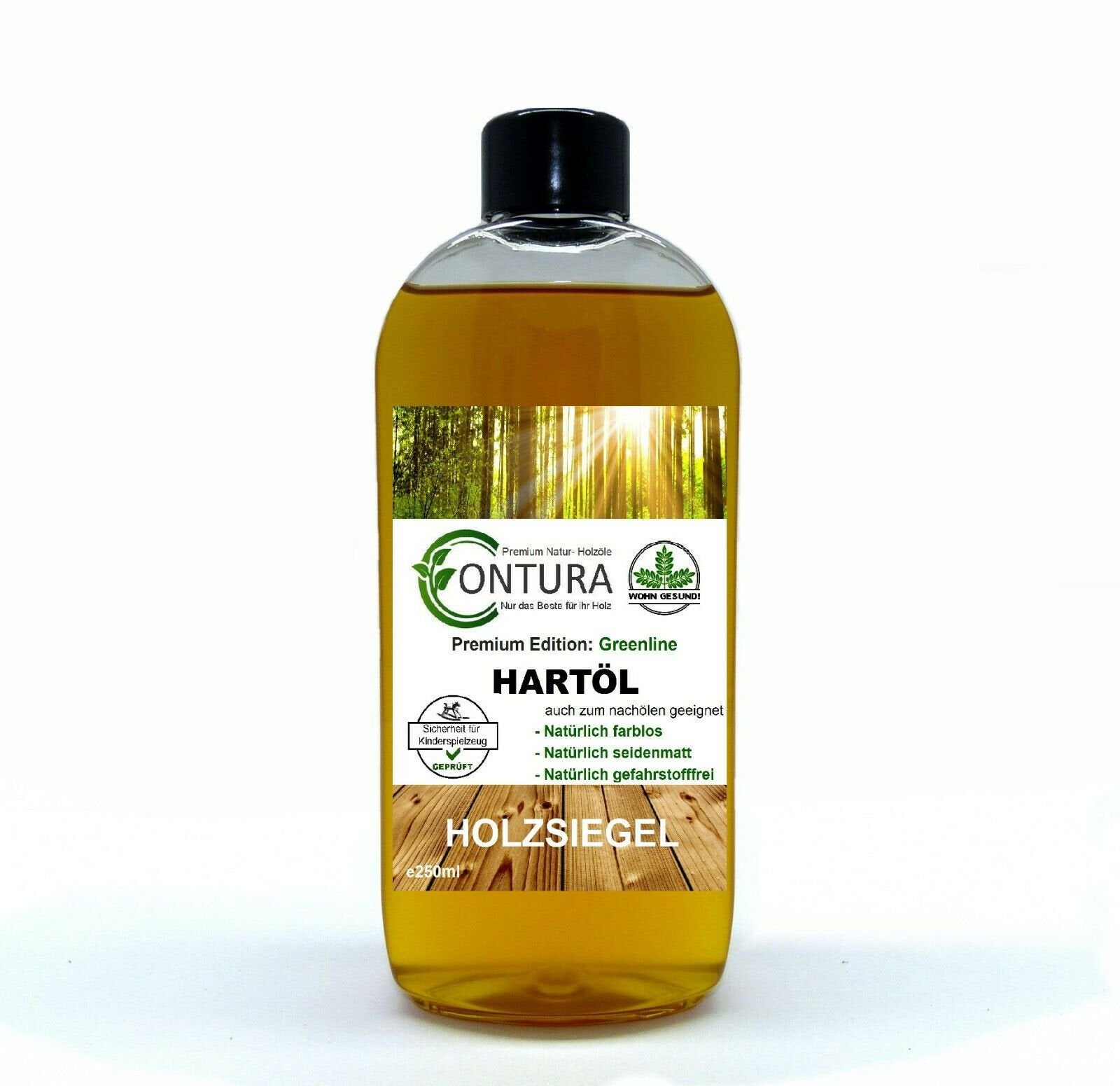 Contura Hartöl Greenline Edition 250ml Möbelöl Holzöl Hartwachs Holz- Möbel Pflege farblos - Farbmanufaktur Contura Berkemeier72448