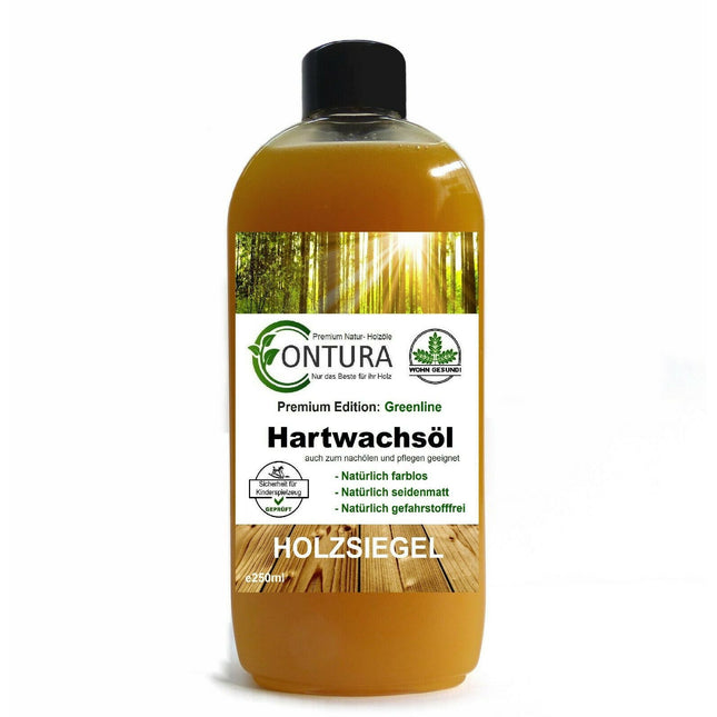 Contura Hartwachsöl Greenline Edition 250ml Möbelöl Holzöl Hartwachs Pflegeöl farblos - Farbmanufaktur Contura Berkemeier72432