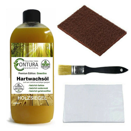 CONTURA Hartwachsöl SET Möbelöl Holzöl Hartwachs Pflegeöl farblos 250ml - Farbmanufaktur Contura Berkemeier72443