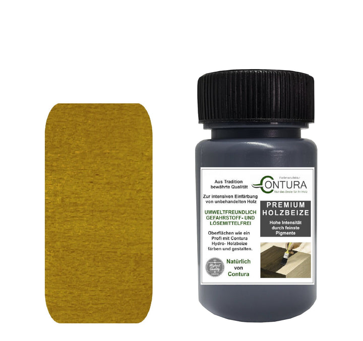 Contura Holzbeize Tischler Beize 50ml. Beizprobe Pinselflasche Holz Farbe Wasserbeize Parkett Antik Möbel Holzfarbe - Farbmanufaktur Contura Berkemeier22613