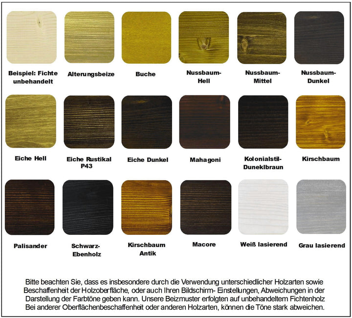 Contura Holzbeize Wasserbeize Möbel Farbe 500ml. - Farbmanufaktur Contura Berkemeier72049