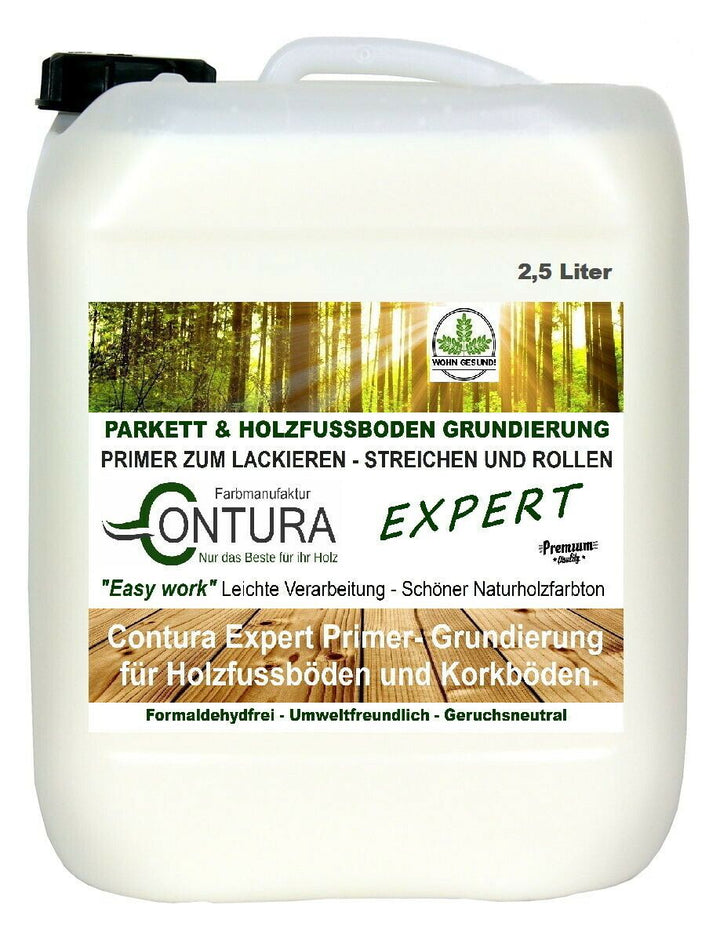 Contura Parkettlack- Grundierung Treppenlack Parkettgrund Holzgrundierung - Farbmanufaktur Contura Berkemeier72454