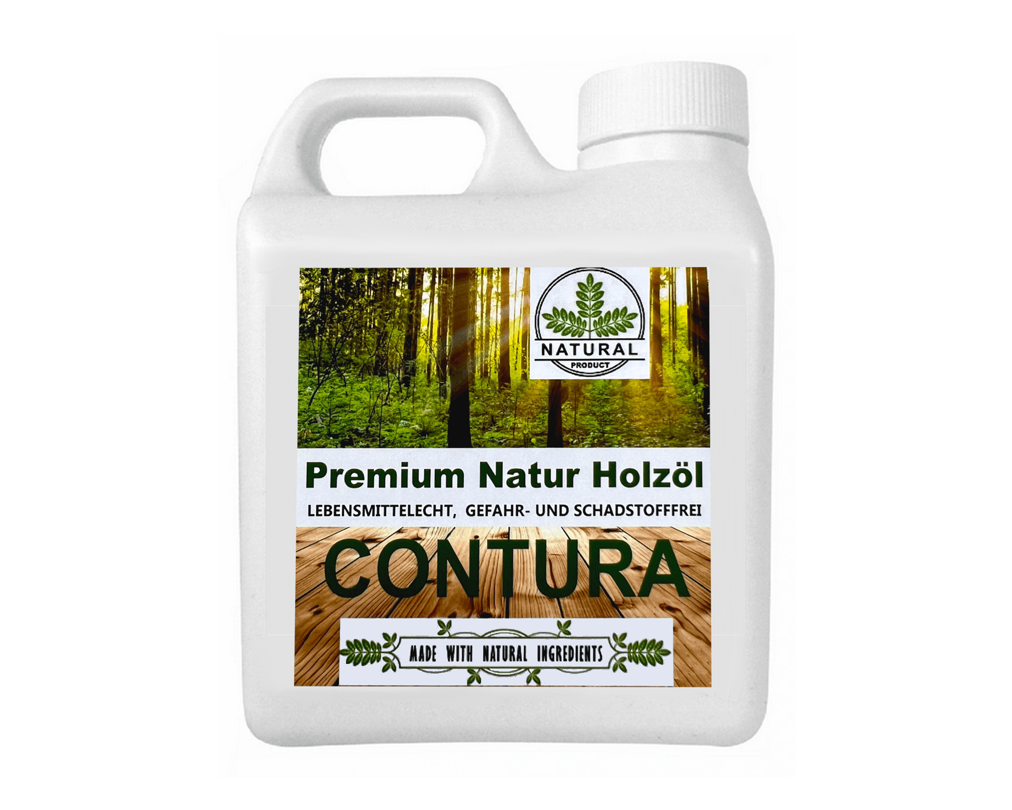 Berkemeier Contura 1 Natur ohne Premium Pflegeöl Hartöl Liter Farbmanufaktur Contura Schadstoffe | Holzschutz Holzöl Möbel