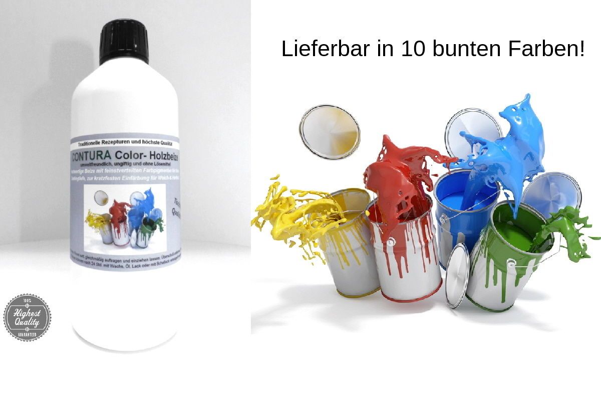 Contura Premium Colorbeize Holzbeize Farbbeize Holzfarbe - Farbmanufaktur Contura Berkemeier72242