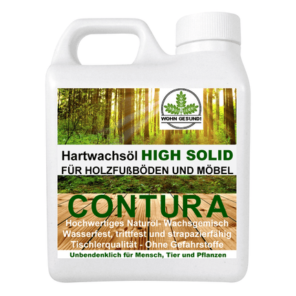 Contura Premium Hartwachsöl High Solid Holzöl Fußböden Möbel Holzschutz - Farbmanufaktur Contura Berkemeier72104