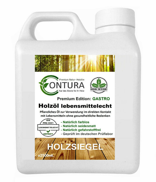 Contura Premium Lebensmittelecht Arbeitsplattenöl Holzöl Naturöl Pflegeöl - Farbmanufaktur Contura Berkemeier72517