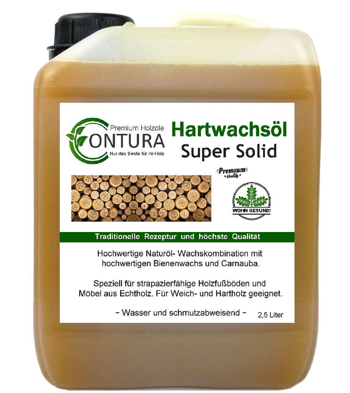 Contura Profi Hartwachsöl Super Solid Holzöl Holzschutz Wachs Öl - Farbmanufaktur Contura Berkemeier72561