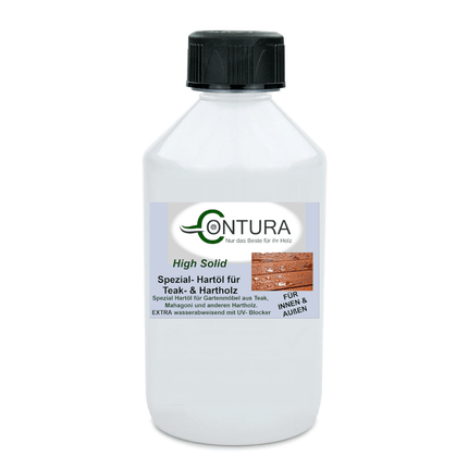 Contura Teaköl Spezial Hartöl für Teak & Hartholz Yachtöl Holzschutz UV Schutz - Farbmanufaktur Contura Berkemeier72013