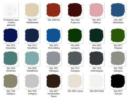 Fliesenlack 750ml. Fliesenfarbe 20 Farben Lack Fliesen Wand Boden Bad Küche - Farbmanufaktur Contura Berkemeier22738