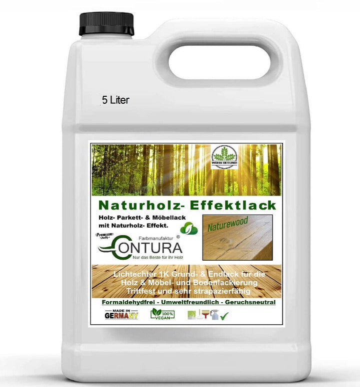 Parkettlack Möbellack Holzlack Naturholzeffekt Lack Matt Naturholz Effektlack - Farbmanufaktur Contura Berkemeier22256
