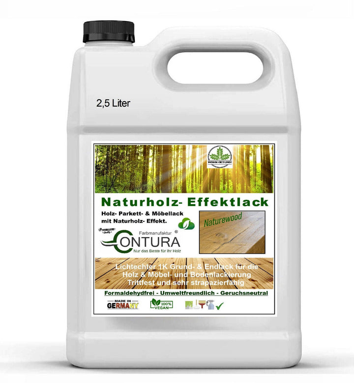 Parkettlack Möbellack Holzlack Naturholzeffekt Lack Matt Naturholz Effektlack - Farbmanufaktur Contura Berkemeier22255