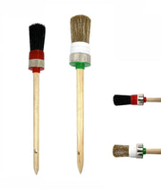 Ringpinsel Set 2tlg. Pinsel Lackierpinsel Rundpinsel schablonieren Beizpinsel - Farbmanufaktur Contura BerkemeierRPS2