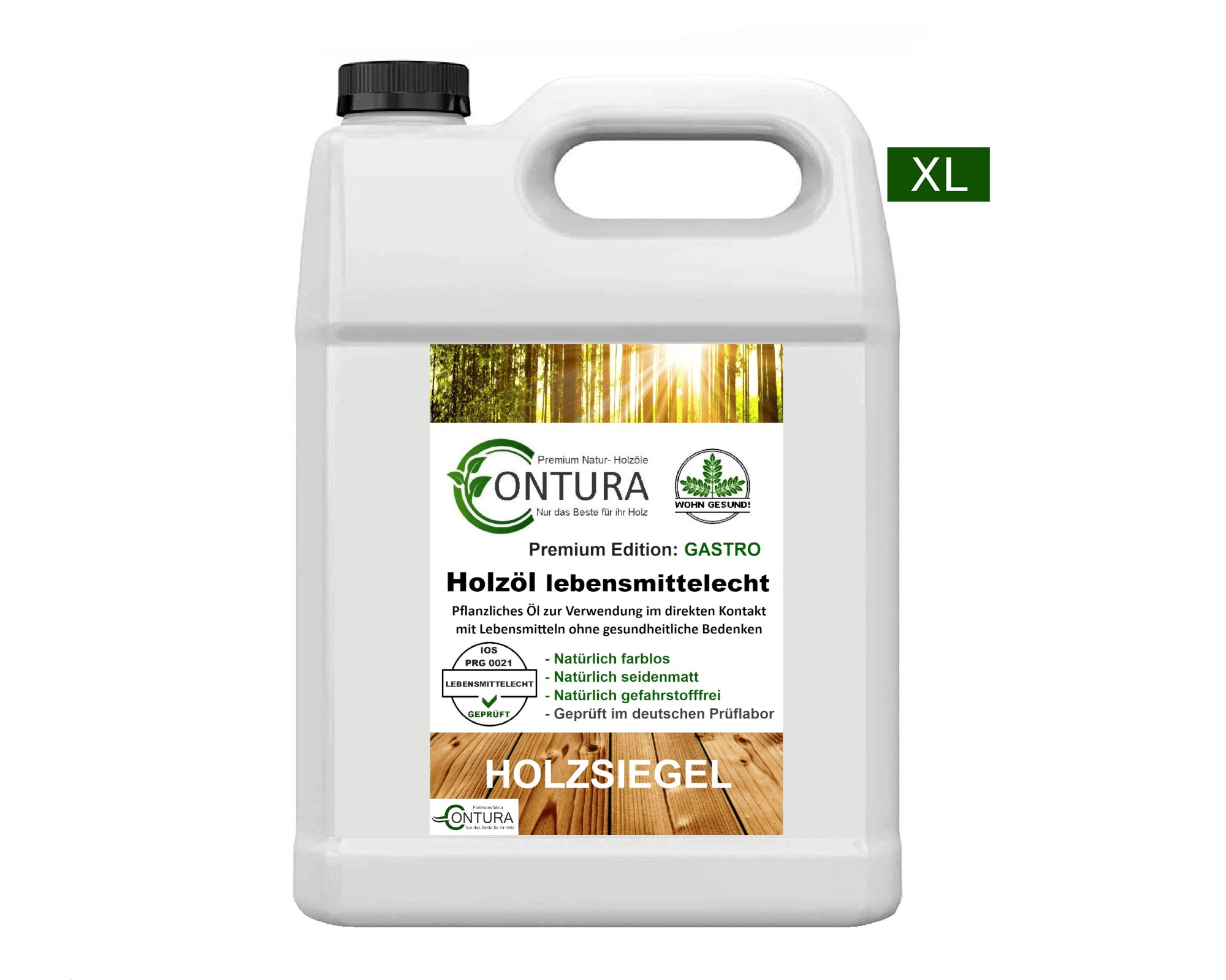 XL - Contura Premium Contura Farbmanufaktur 10L/20L Lebensmittelecht Holzöl Pflegeöl Berkemeier Naturöl Arbeitsplattenöl 